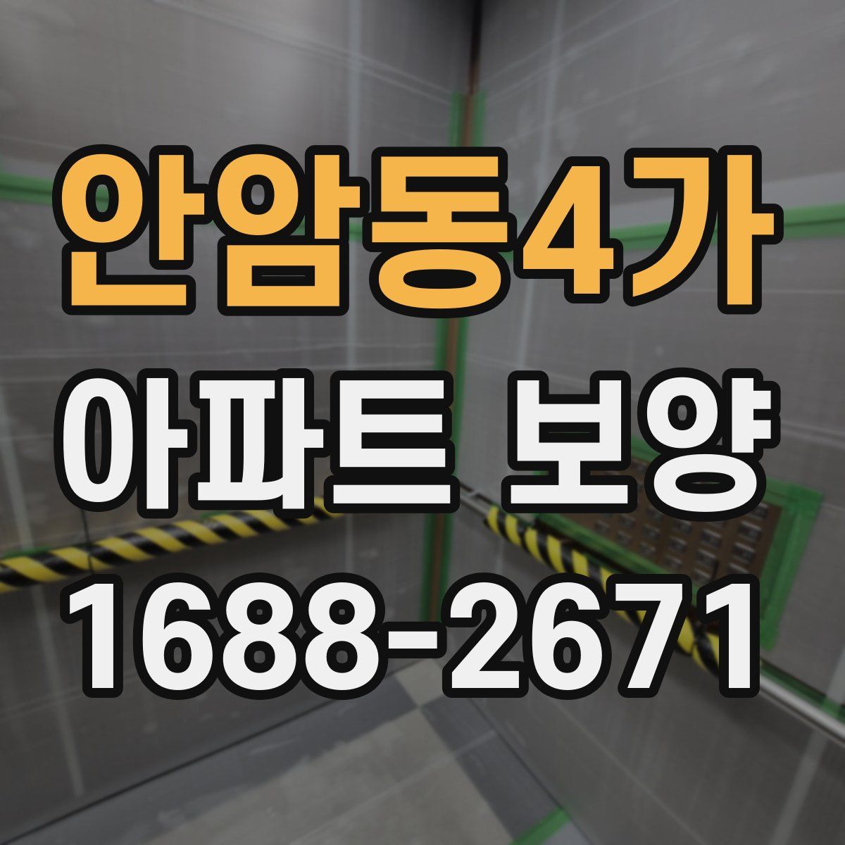 안암동4가 아파트 보양