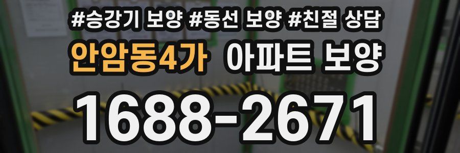 안암동4가 아파트 보양