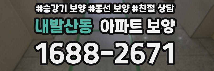 내발산동 아파트 보양