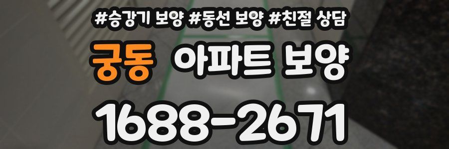 궁동 아파트 보양