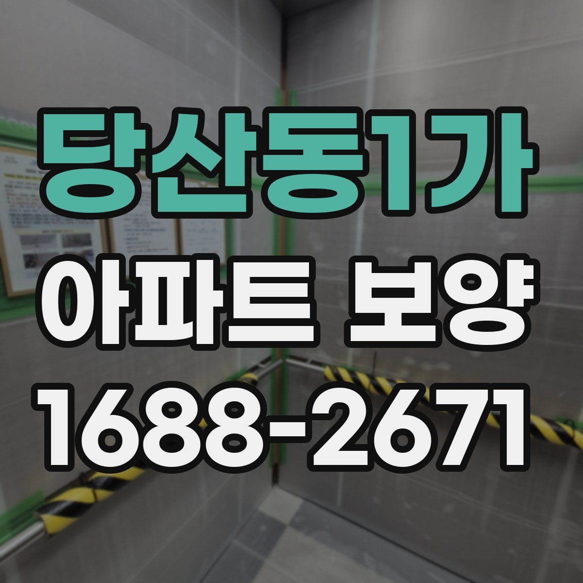 당산동1가 아파트 보양