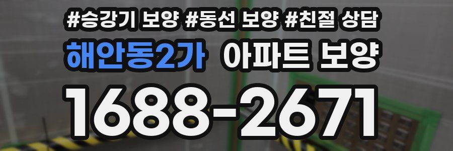 해안동2가 아파트 보양