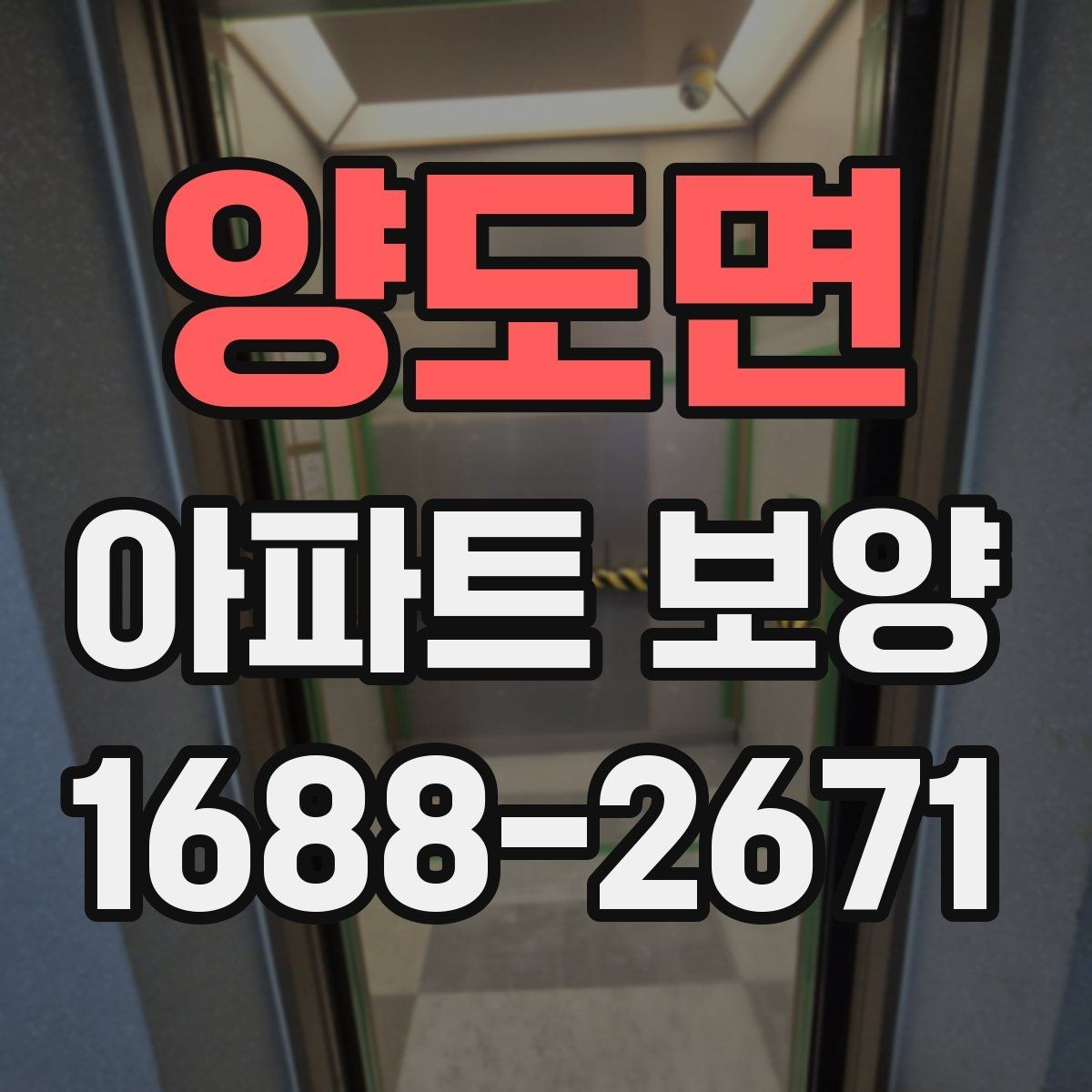 양도면 아파트 보양 작업 범위와 진행 순서