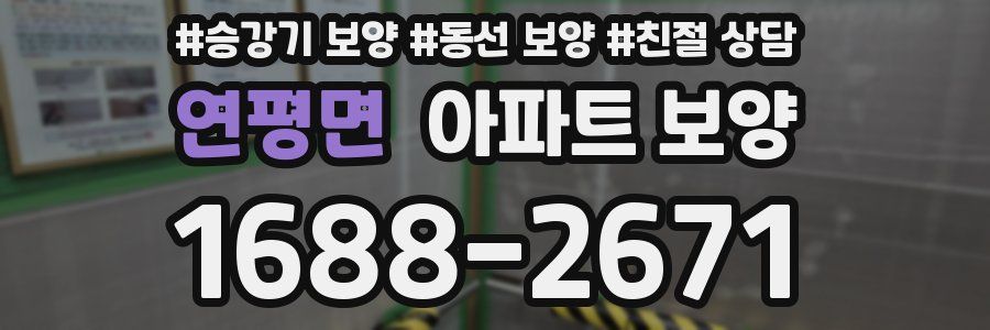연평면 아파트 보양
