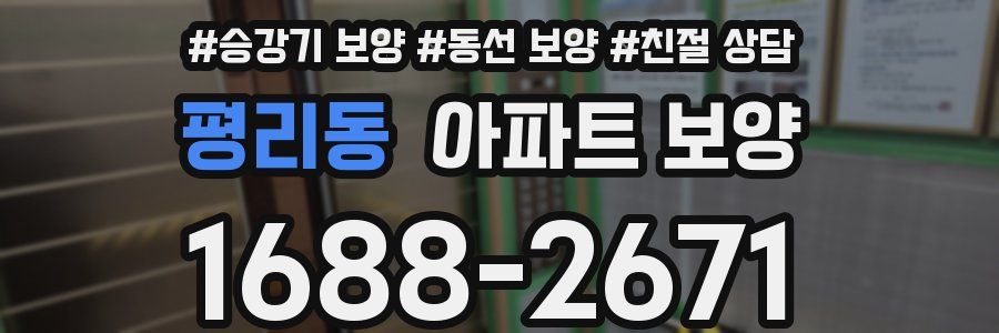 평리동 아파트 보양