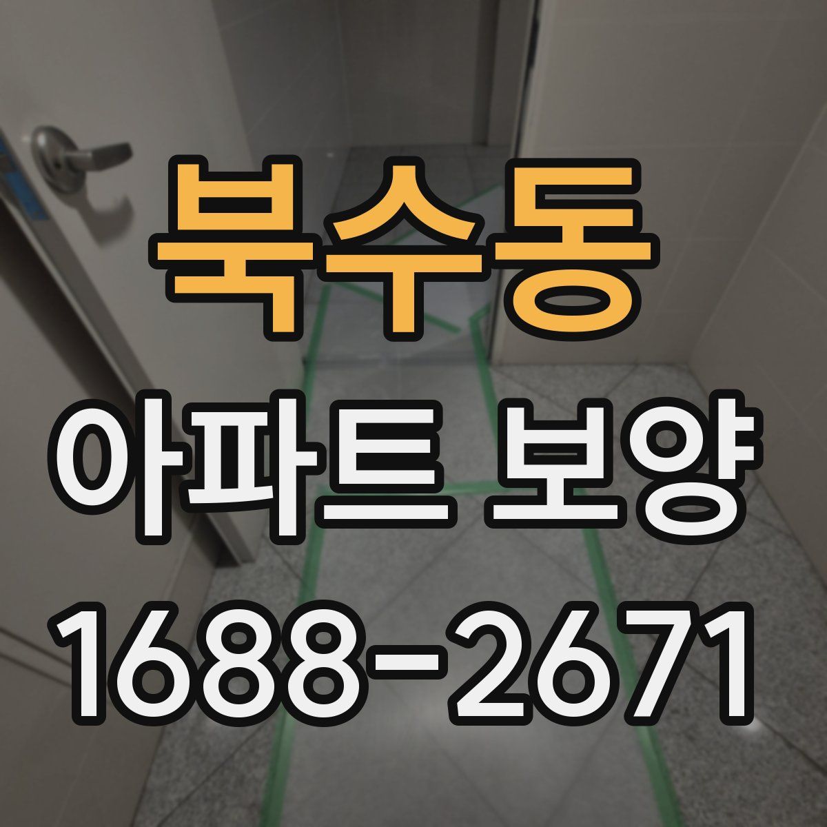 북수동 아파트 보양