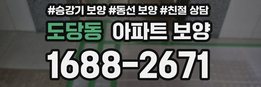 도당동 아파트 보양