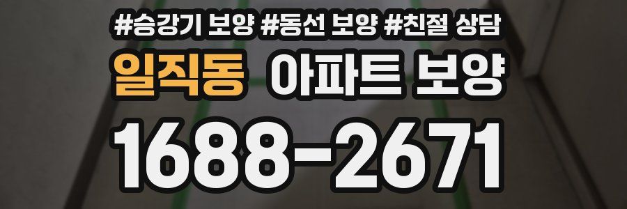 일직동 아파트 보양