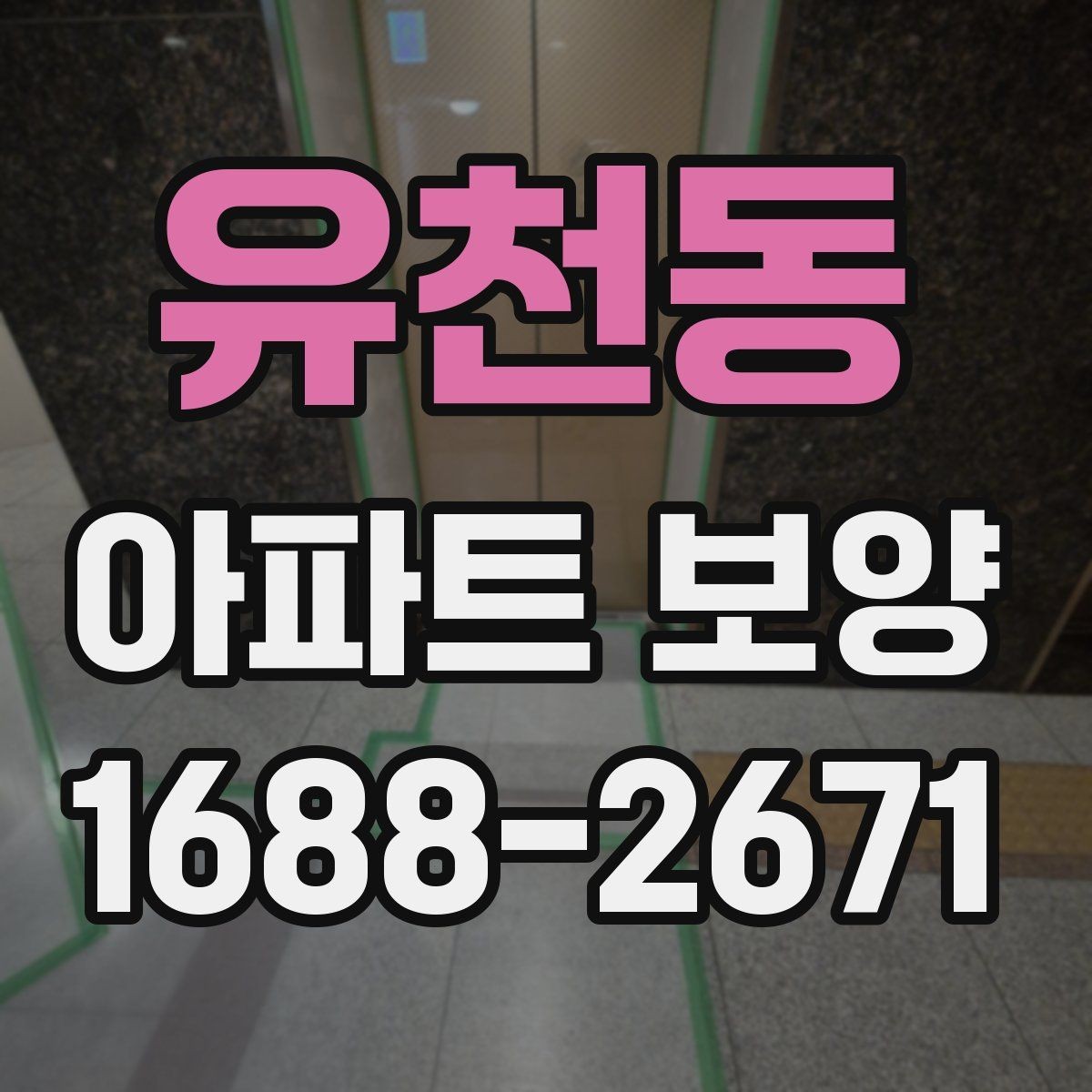 유천동 아파트 보양 진행 중 현장 소통이 중요한 포인트