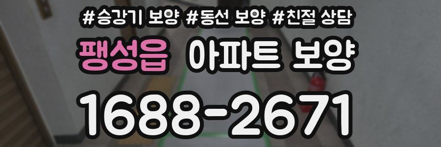 팽성읍 아파트 보양