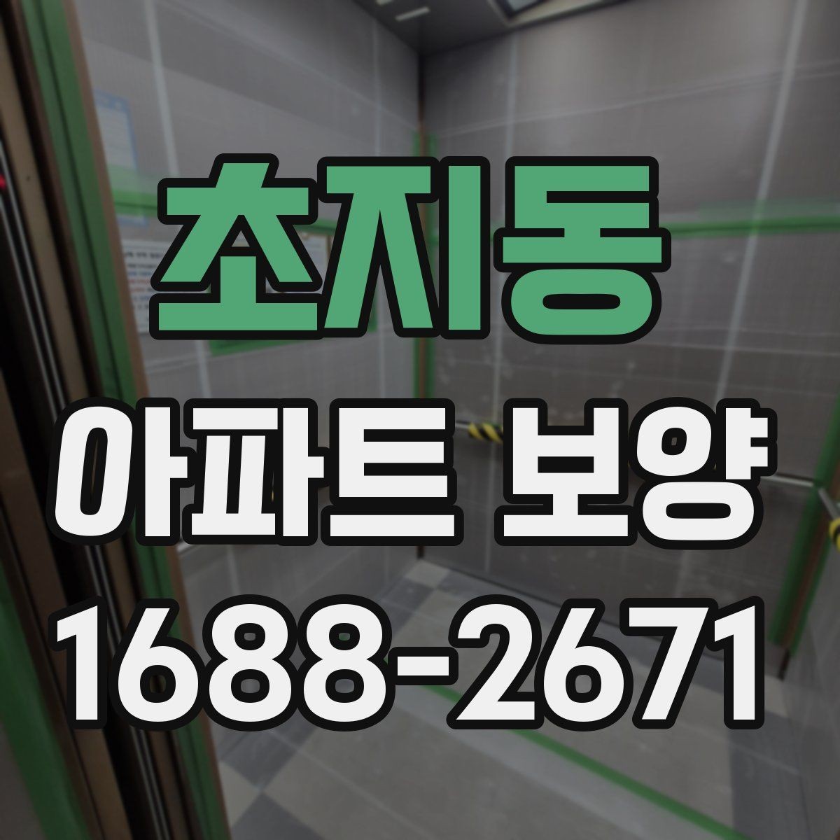 초지동 아파트 보양 전후 비교로 보는 변화
