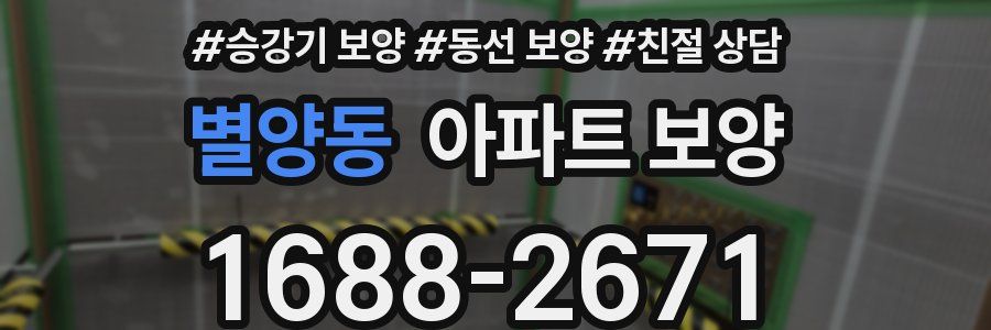 별양동 아파트 보양
