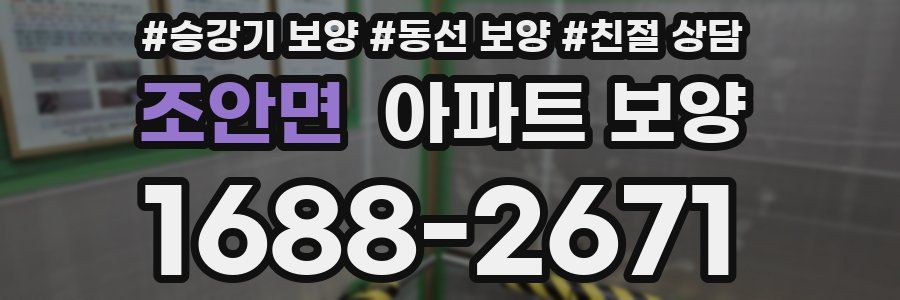 조안면 아파트 보양