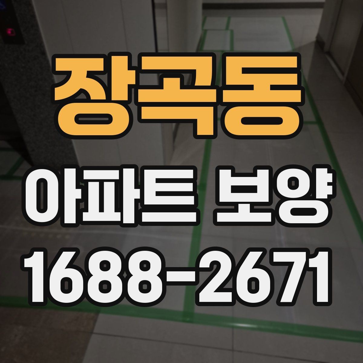 장곡동 아파트 보양 작업 품질을 높이는 사전 점검