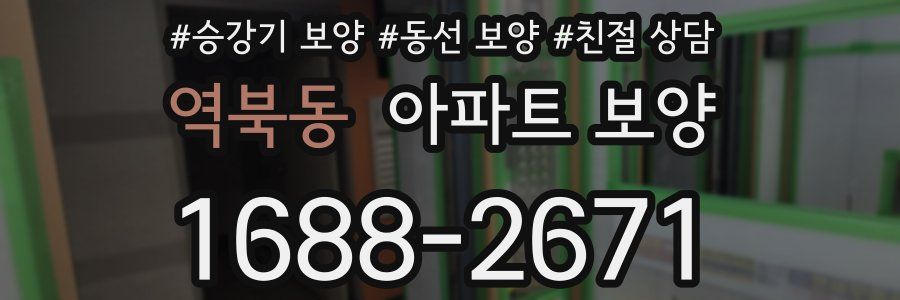 역북동 아파트 보양