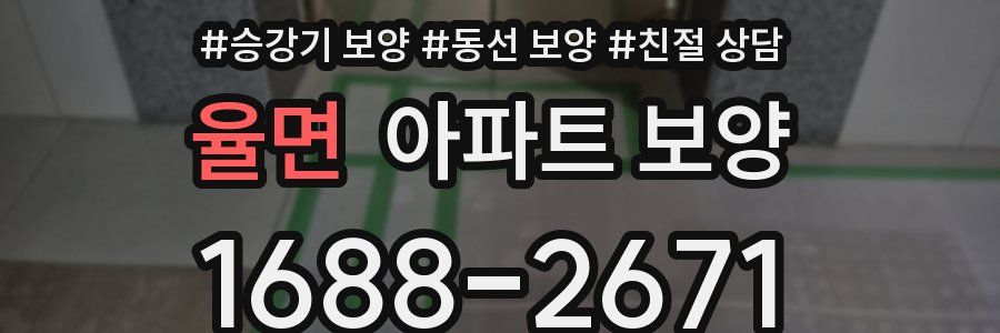 율면 아파트 보양