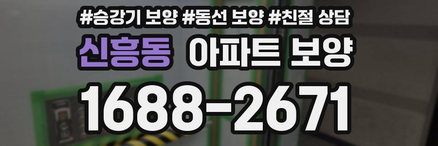 신흥동 아파트 보양