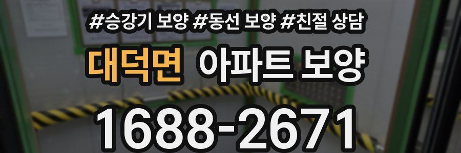 대덕면 아파트 보양