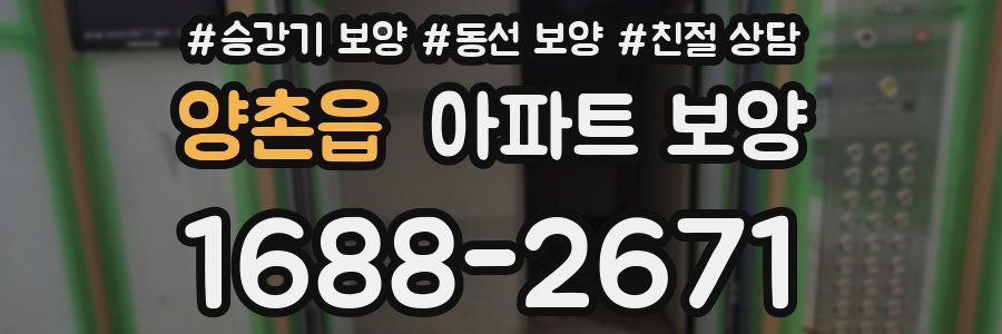 양촌읍 아파트 보양