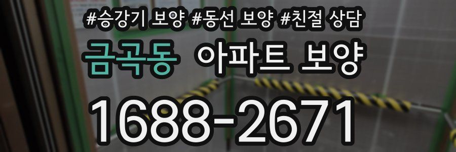 금곡동 아파트 보양