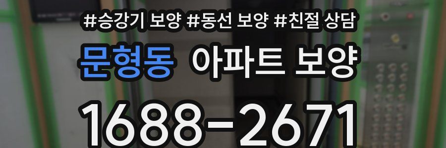 문형동 아파트 보양