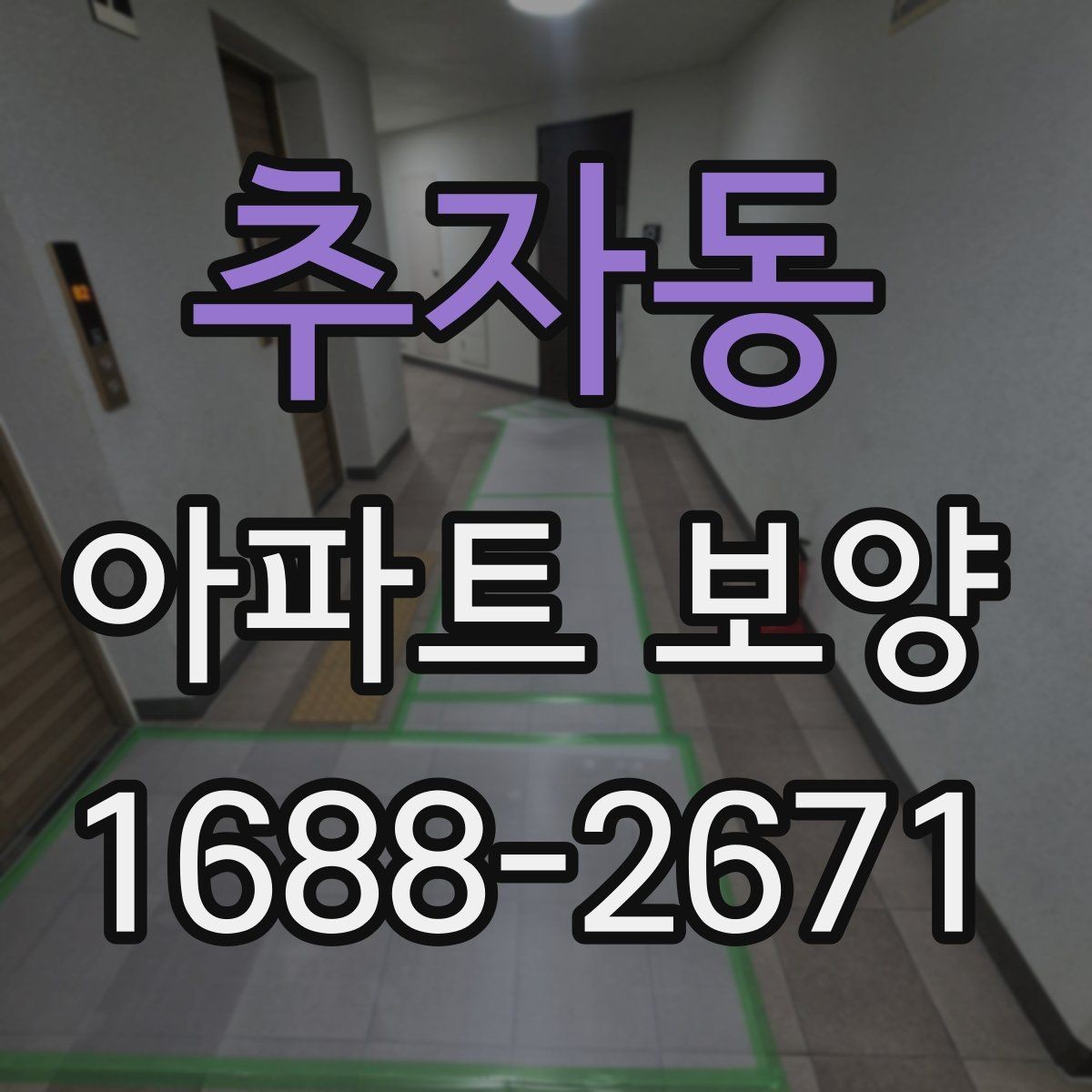 추자동 아파트 보양 비교 시 자주 보는 항목