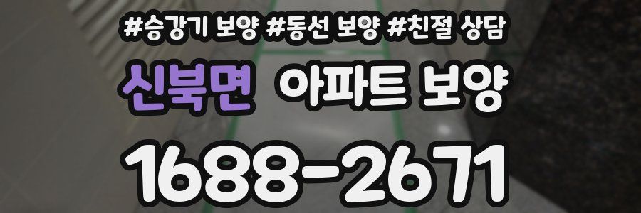 신북면 아파트 보양