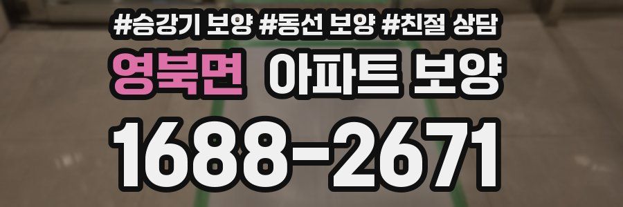 영북면 아파트 보양