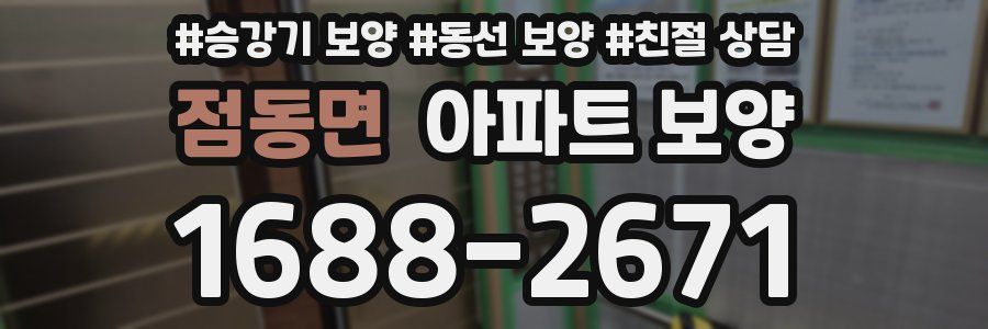점동면 아파트 보양