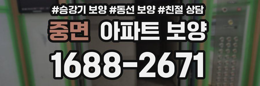 중면 아파트 보양