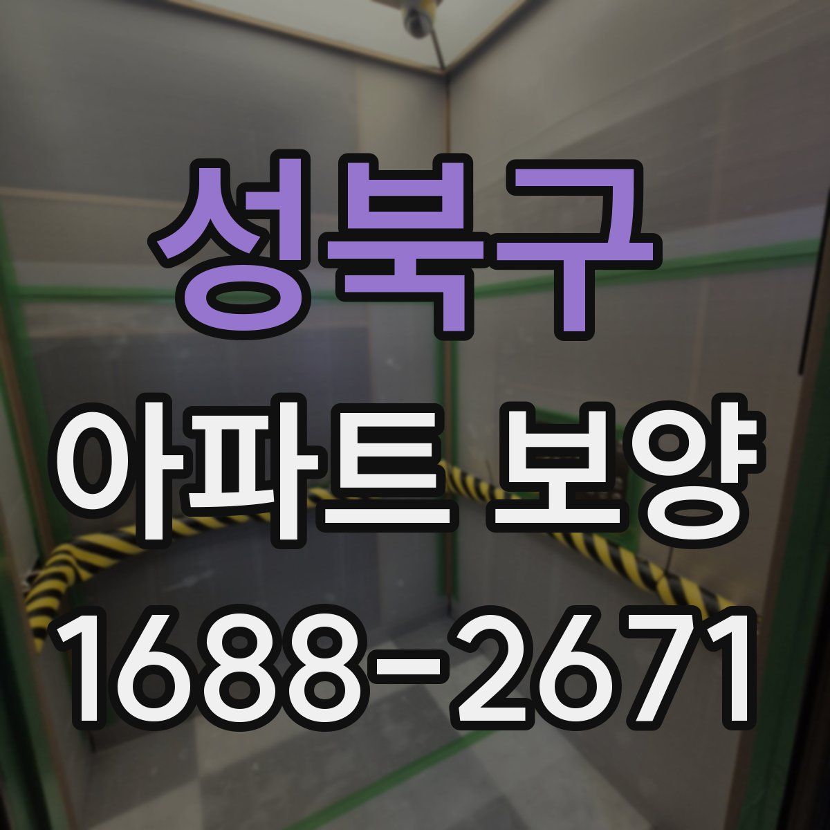 성북구 아파트 보양