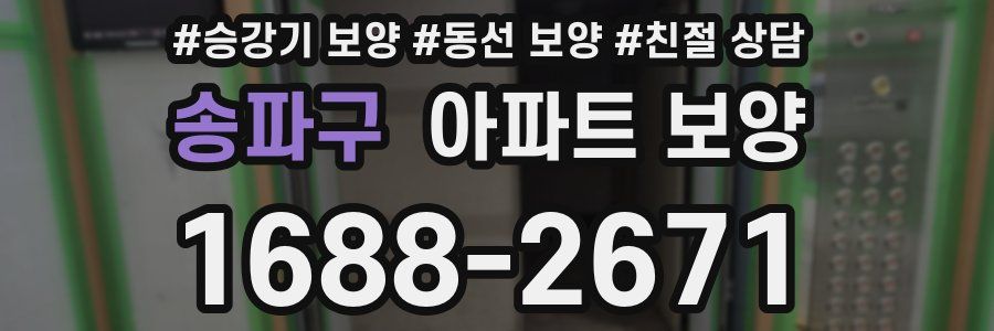 송파구 아파트 보양