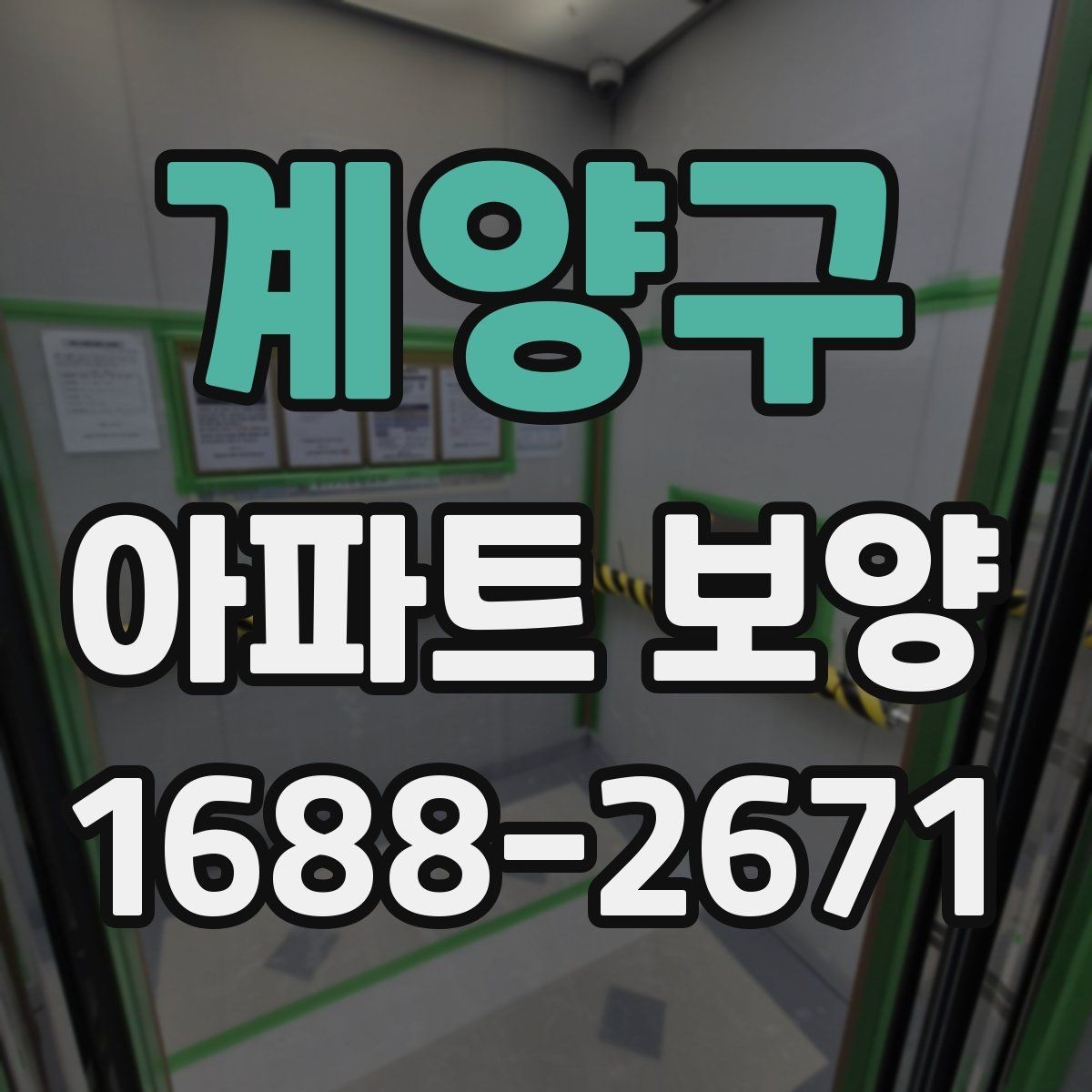 계양구 아파트 보양 범위가 넓을 때 대응하는 법