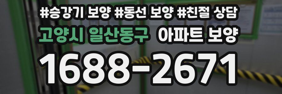 고양시 일산동구 아파트 보양