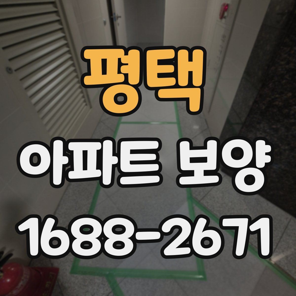 평택 아파트 보양 비용과 범위를 함께 보는 이유