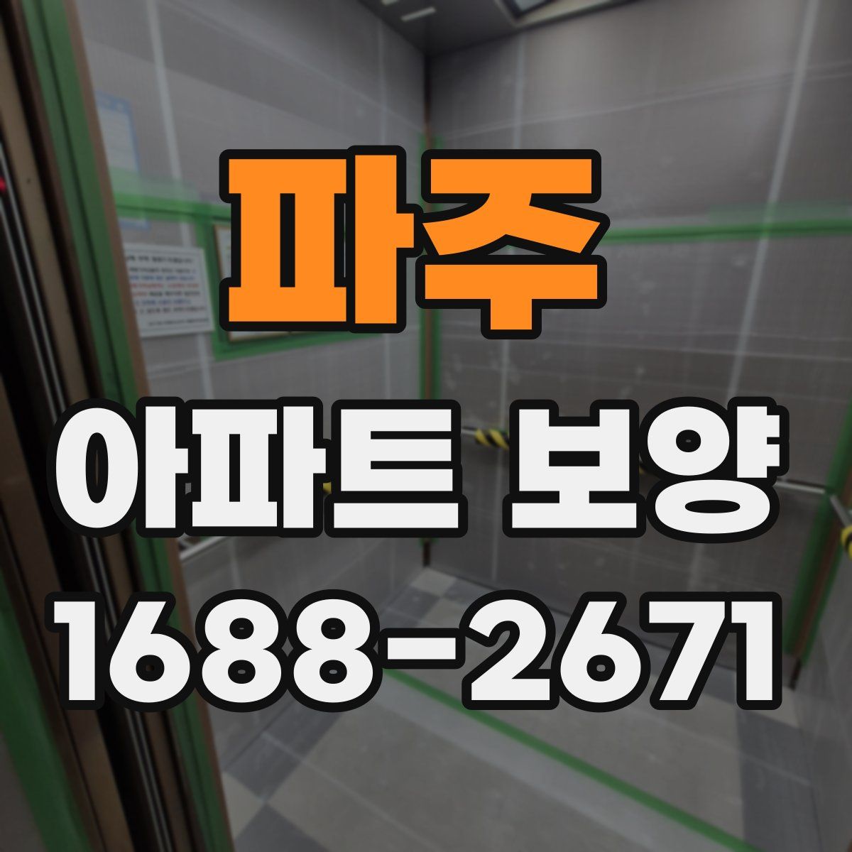 파주 아파트 보양