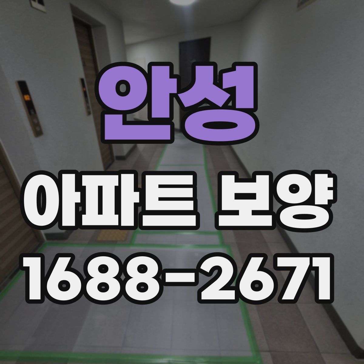 안성 아파트 보양