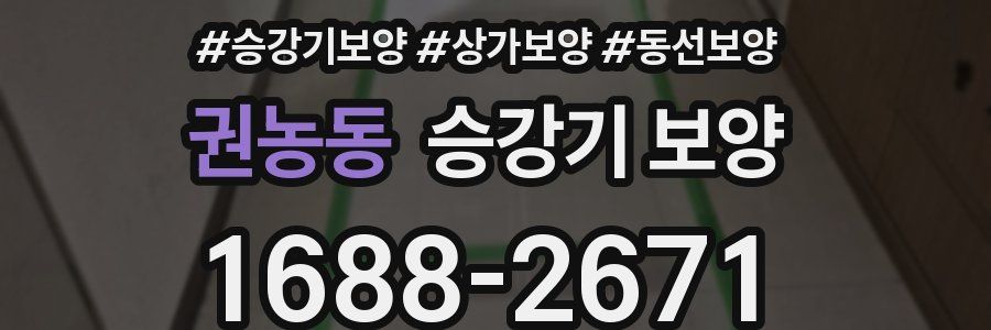 권농동 승강기 보양