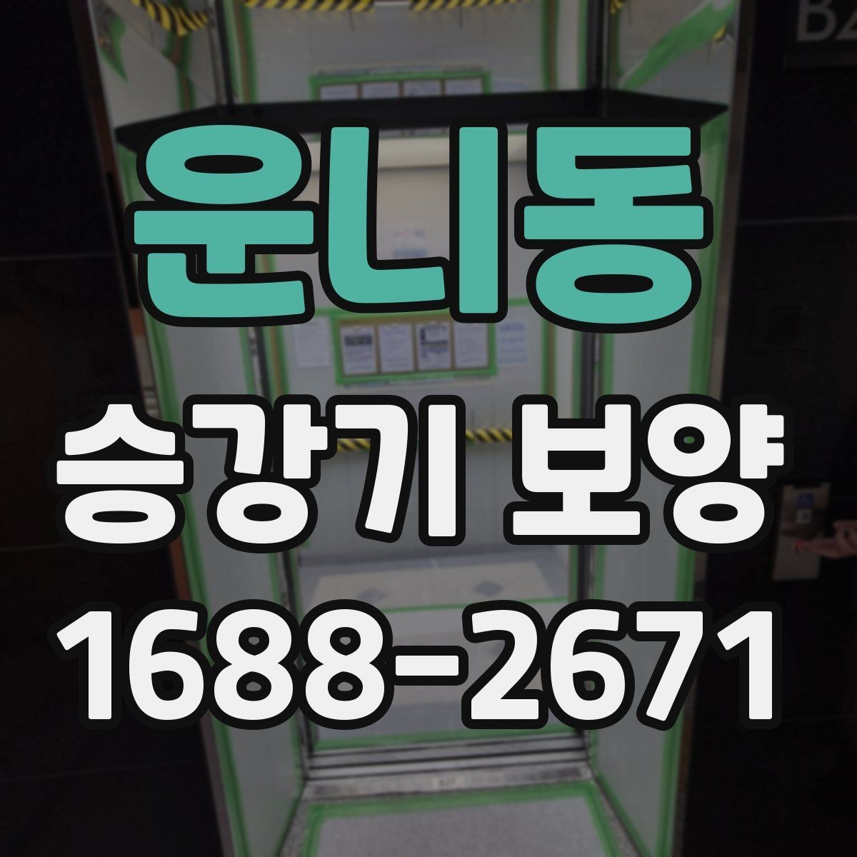 운니동 승강기 보양 재료에 따른 유지관리 차이