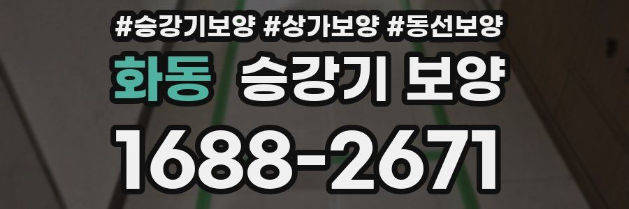 화동 승강기 보양