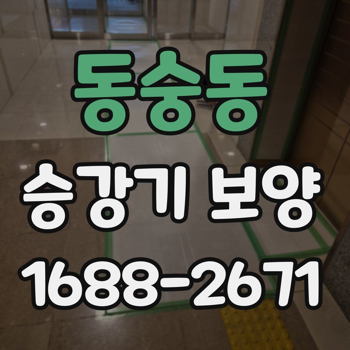 동숭동 승강기 보양 작업에서 흔한 실수와 대응