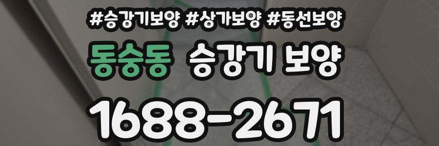 동숭동 승강기 보양