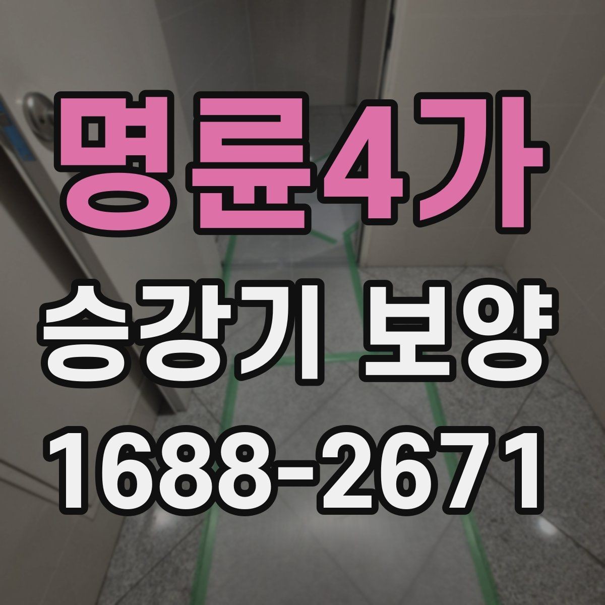 명륜4가 승강기 보양 현장 관리 경험이 중요한 이유