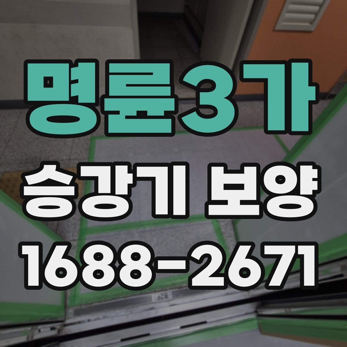 명륜3가 승강기 보양 품질 확인을 위한 현장 기준