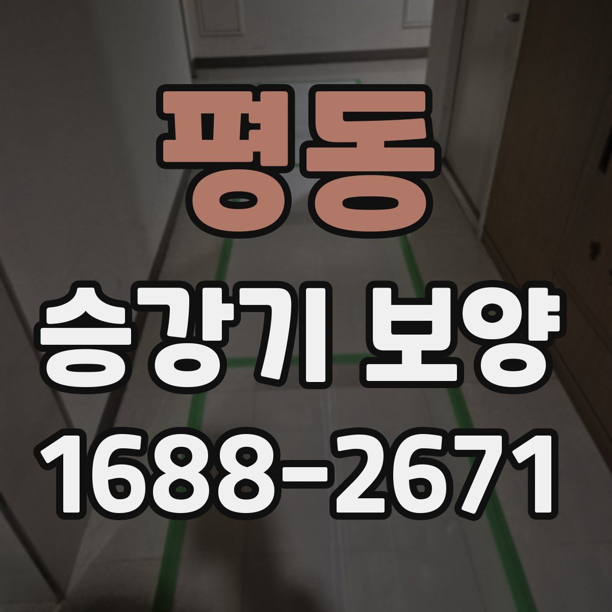 평동 승강기 보양