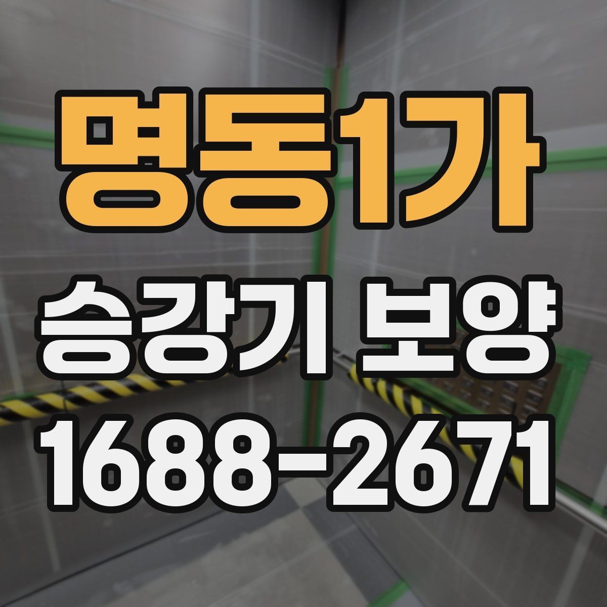 명동1가 승강기 보양 검토 시 업체별 차이 비교