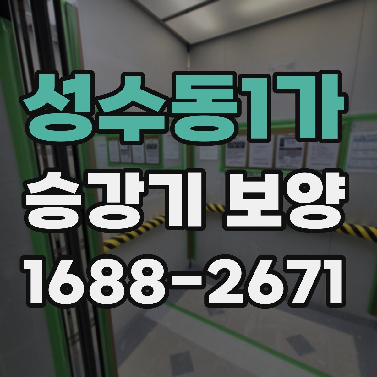 성수동1가 승강기 보양 시 보호 범위를 정하는 기준