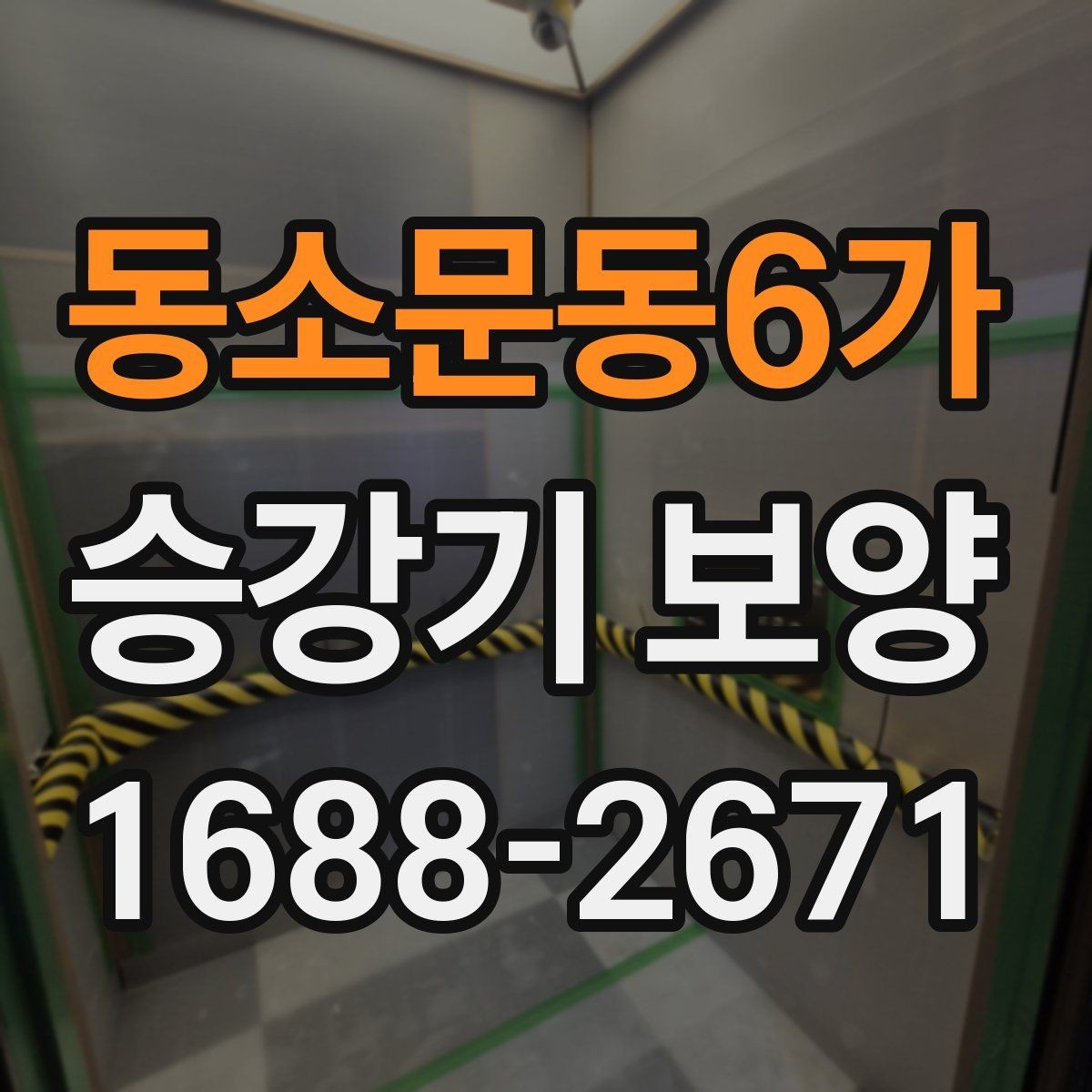 동소문동6가 승강기 보양 후 오염 방지를 위한 관리법