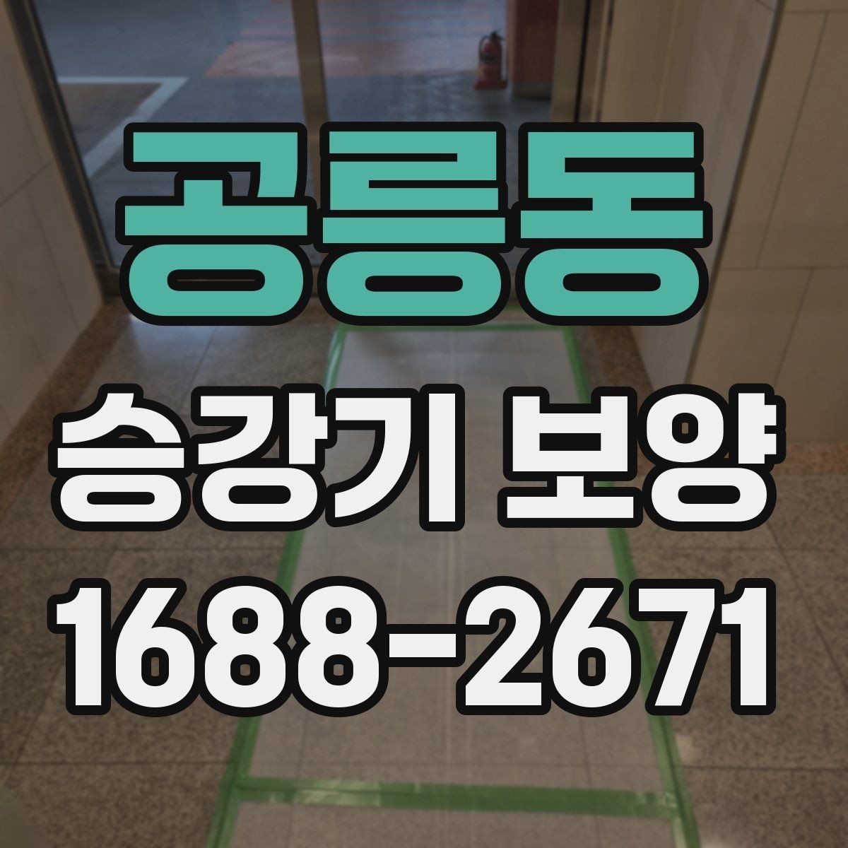공릉동 승강기 보양 현장에 맞는 보호 방식 선택