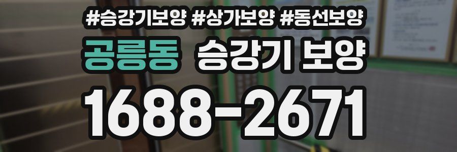 공릉동 승강기 보양